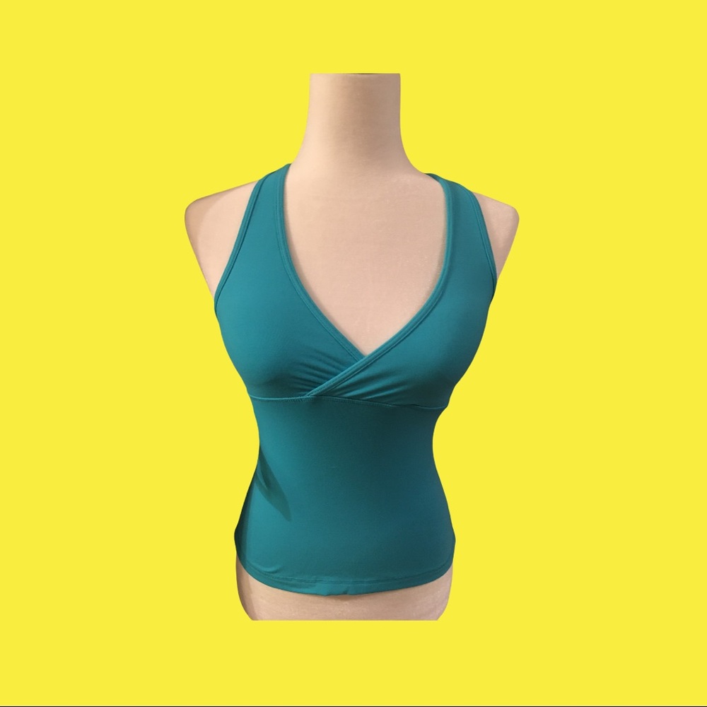 Teal Women's Muscle Tee